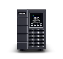 CYBERPOWER UPS, 2000VA/1800W, 2xC13 2xSCHU, színes LCD kijelző, OnLine szünetmentes, kettős konverziós,tisztán színuszos