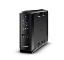 CYBERPOWER UPS, játék, CP1300EPFCLCD (6 aljzat) 1300VA 780W, 230V szünetmentes tápegység +2 USB LINE-INTERAKTÍV, AVR