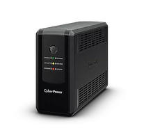 CYBERPOWER UPS UT650EG (3 aljzat) 650VA 360W, 230V szünetmentes tápegység LINE-INTERAKTÍV
