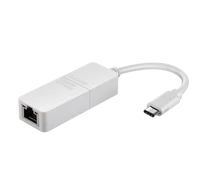 D-LINK Átalakító USB Type-C to Ethernet Adapter 1000Mbps, DUB-E130