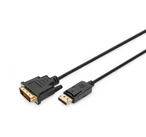 Digitus AK-340306-030-S video átalakító kábel 3 M DisplayPort DVI-D Fekete