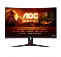 AOC G2 C27G2E/BK számítógép monitor 68,6 cm (27") 1920 x 1080 pixelek Full HD Fekete, Vörös