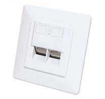 Intellinet 771917 csatlakozóaljzat 2 x RJ-45 Fehér