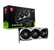 MSI RTX 4080 16 GB VENTUS 3X OC NVIDIA GeForce RTX 4080 GDDR6X DLSS 3