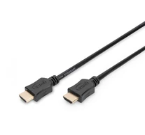Digitus AK-330107-030-S HDMI High Speed Ethernet Kábel 3m Fekete 4K Felbontás