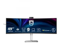 Philips 49B2U6900CH/00 számítógép monitor 124 cm (48.8") 5120 x 1440 pixelek Dual QHD LCD Fekete