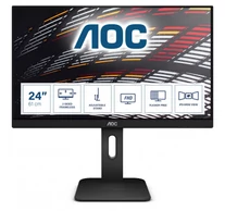 AOC P1 X24P1 számítógép monitor 61 cm (24") 1920 x 1200 pixelek WUXGA LED Fekete