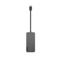 Lenovo GX90X21431 dokkoló állomás és port replikátor USB 3.2 Gen 2 (3.1 Gen 2) Type-C Fekete
