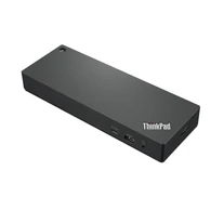 Lenovo 40B00300EU dokkoló állomás és port replikátor Vezetékes Thunderbolt 4 Fekete, Vörös