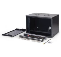 Digitus DN-49203-SET SOHO Pro hálózati készlet, 483 mm (19") - 7U, 540 x 400 mm (Sz x M)