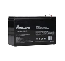 Extralink AGM 12V 7.2Ah - Batterie - 7.200 mAh Zárt savas ólom (VRLA) 7,2 Ah