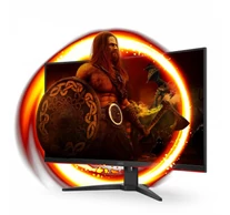 AOC G2 C32G2ZE/BK számítógép monitor 80 cm (31.5") 1920 x 1080 pixelek Full HD LED Fekete, Vörös