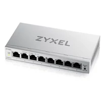 Zyxel GS1200-8V3 Vezérelt L2 Gigabit Ethernet (10/100/1000) Asztali Szürke