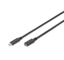 Digitus AK-300210-020-S USB kábel USB 2.0 2 M USB C 0,48 Gbit/s Fekete