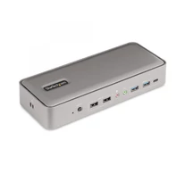 StarTech.com 129UE-USBC-KVM-DOCK KVM kapcsoló Ezüst