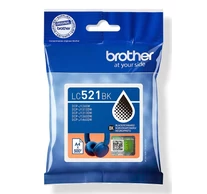 Brother LC521BK tintapatron 1 db Eredeti Fekete