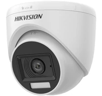 Hikvision DS-2CE76K0T-LPFS(2.8mm) 3K Okos Hibrid Fény Audio Beltéri Fix Turret Kamera