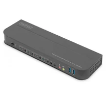 Digitus DS-12890 KVM kapcsoló Fekete