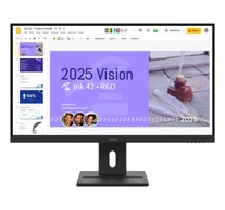 Lenovo ThinkVision E27Q-40 számítógép monitor 68,6 cm (27") 2560 x 1440 pixelek Quad HD LCD Fekete