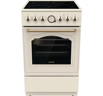 Gorenje GECS5B70CLI Freestanding cooker Electric Ceramic hob Beige