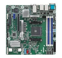 ASRock X570D4U-2L2T/BCM, 1xSKT AM4, AMD Ryzen 5000, X570, 4xDIMM, SATA, 2xM.2, 2xGbE, 2x10GbE, IPMI