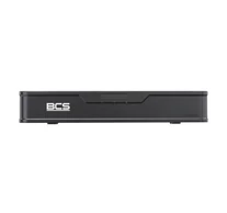 BCS BCS-P-NVR0401-4KE-4P-III 4-csatornás IP felvevő PoE támogatással és 8MP felbontással