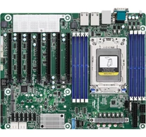 ASRock WRX80D8-2T, 1xSKT SP3, AMD Ryzen Threadripper PRO, WRX80, NVMe, SATA, 2xM.2, 2x10GbE, IPMI