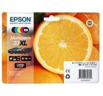 Epson Oranges C13T33574011 tintapatron 1 dB Eredeti Nagy (XL) kapacitású Fekete, Fotó fekete, Cián, Magenta, Sárga