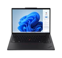 Lenovo ThinkPad T14 Gen 5 (AMD) AMD Ryzen™ 7 PRO 8840U Laptop 35.6 cm (14") Touchscreen WUXGA 32 GB DDR5-SDRAM 512 GB SSD Wi-Fi 6E (802.11ax) Windows 11 Pro English Black New Repack/Repacked