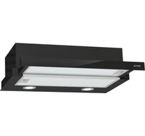 Gorenje TH62E4BG Semi built-in (pull out) Black 450 m³/h