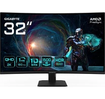 GIGABYTE GS32QCA számítógép monitor 80 cm (31.5") 2560 x 1440 pixelek Quad HD LED Fekete
