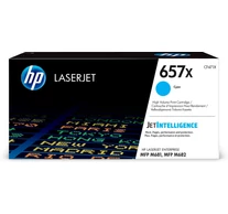 HP 657X eredeti toner - cián (CF471X)