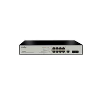 Cudy GS2008PS2 hálózati kapcsoló Vezérelt L2 Gigabit Ethernet (10/100/1000) Ethernet-áramellátás (PoE) támogatása Fekete
