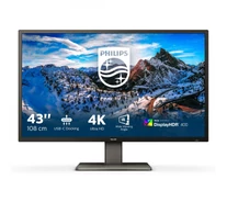 Philips P Line 439P1/00 számítógép monitor 108 cm (42.5") 3840 x 2160 pixelek 4K Ultra HD LCD Fekete