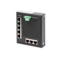 Digitus DN-651127 hálózati kapcsoló Beállítást nem igénylő (unmanaged) Gigabit Ethernet (10/100/1000) Fekete