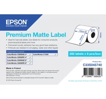 Epson C33S045740 nyomtató címke Öntapadós nyomtatócimke