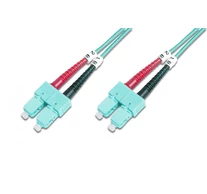 Digitus DK-2522-05/3 InfiniBand és száloptikai kábel 5 M SC I-VH Türkizkék
