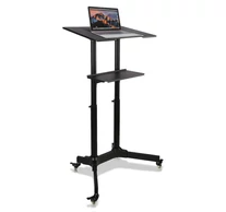 Techly ICA-TB TPM-1BK Fekete laptop asztal