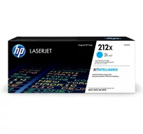 HP 212X High Yield Cyan Original LaserJet Toner Cartridge