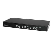 StarTech.com SV831DUSBUK KVM kapcsoló Keretállvány Fekete