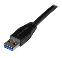 StarTech.com USB3SAB10M USB kábel USB 3.2 Gen 1 (3.1 Gen 1) 10 M USB A USB B 5 Gbit/s Fekete