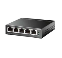 TP-Link TL-SG105MPE hálózati kapcsoló L2 Gigabit Ethernet (10/100/1000) Ethernet-áramellátás (PoE) támogatása Fekete