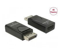 DELOCK Átalakító DisplayPort 1.2 male > HDMI female 4K passzív fekete
