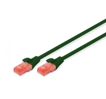 Digitus DK-1617-0025/G hálózati kábel Zöld 0,25 M Cat6 U/UTP (UTP)