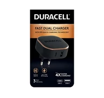 DURACELL USB-A+USB-C PPS 30W, wall charger