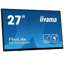 iiyama ProLite T2755QSC-B1 számítógép monitor 68,6 cm (27") 2560 x 1440 pixelek Quad HD LCD Érintőképernyő Fekete
