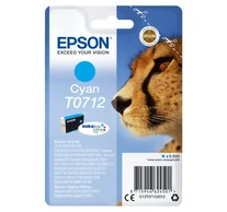 Epson Cheetah T0712 tintapatron 1 db Eredeti Cián