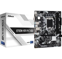 ASRock 90-MXBL40-A0UAYZ B760M HDV Micro ATX alaplap DDR4 és M.2 támogatással