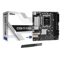 ASRock B760M-ITX/D4 WiFi Mini ITX Alaplap Wi-Fi 6E és DDR4 Támogatással