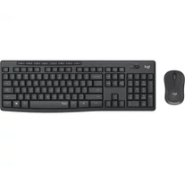 Logitech 920-009810 billentyűzet Egér mellékelve Irodai Vezeték nélküli RF QWERTY Északi Grafit